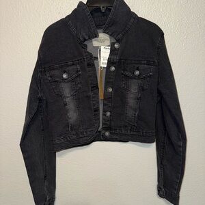 Harper Black Jean Jacket